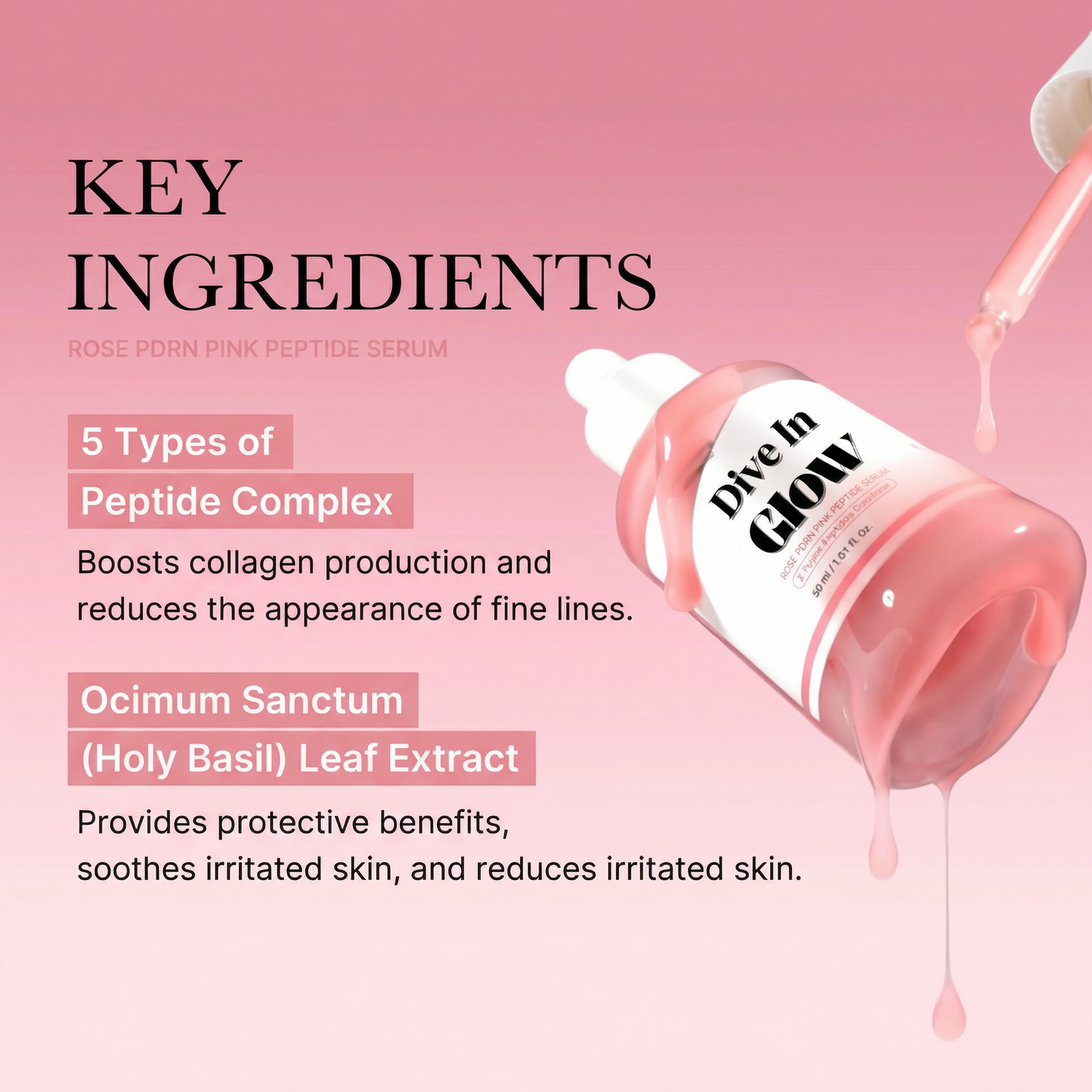 - PDRN Pink Peptide Serum (30Ml)